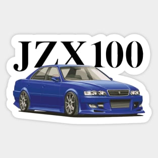 JZX100 TRD 8l4 blue CHASER MARK II tOYOTA Drift 1jz street car VERTEX KIT Sticker